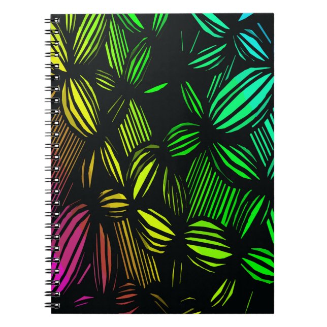 Mysterious lines notebook (Front)