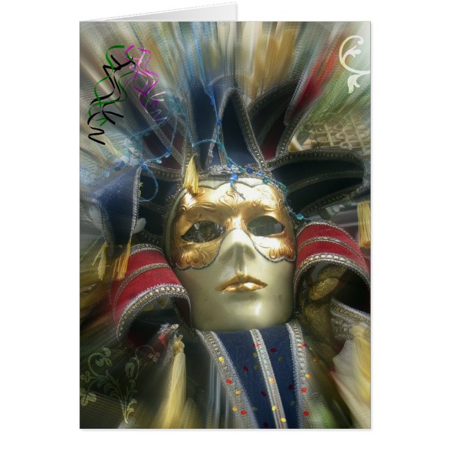 Mysterious Luxury Art Card (Front)