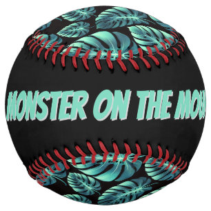 Mysterious Monstera (personalise) Softball