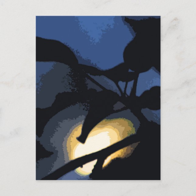 Mysterious Moon Postcard (Front)