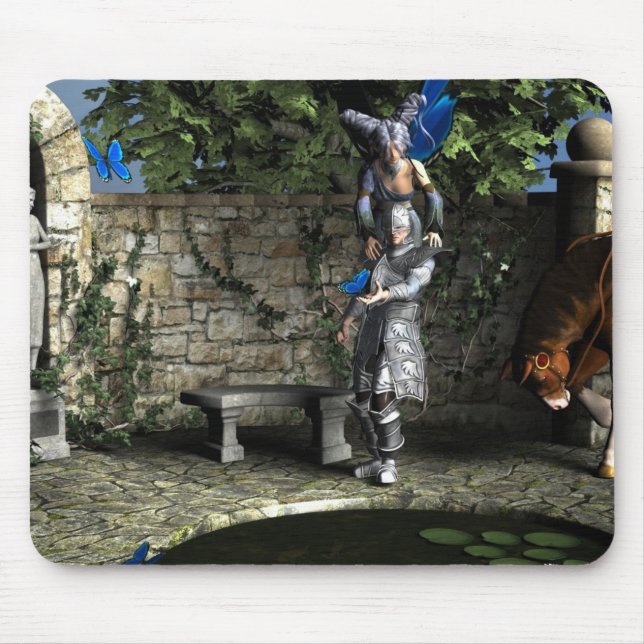 Mysterious Peace Mouse Mat (Front)