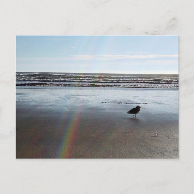 Mysterious Rainbow Postcard (Front)