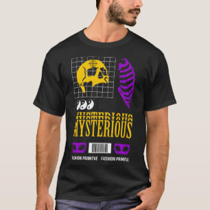 Mysterious Sad Aesthetic Edgy Streetwear T-Shirt