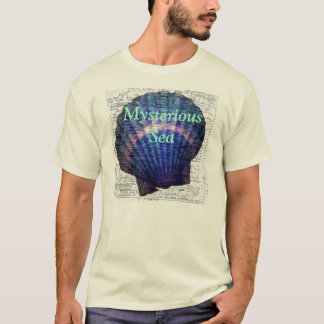 Mysterious Sea T-Shirt with a seashell