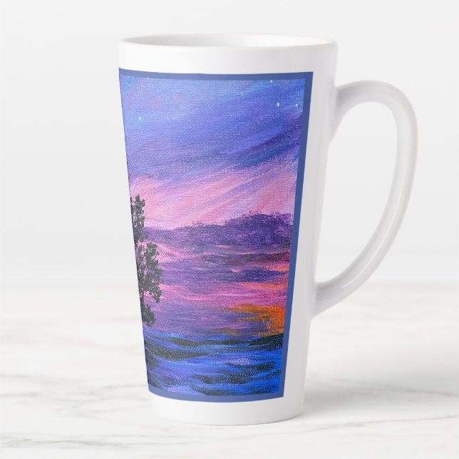 Mysterious Tree Latte Mug (Right)