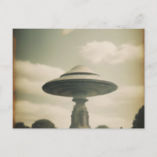 Mysterious UFO  Postcard