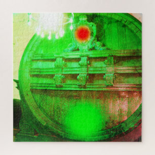 Mysterious vault entrance art jigsaw puzzle