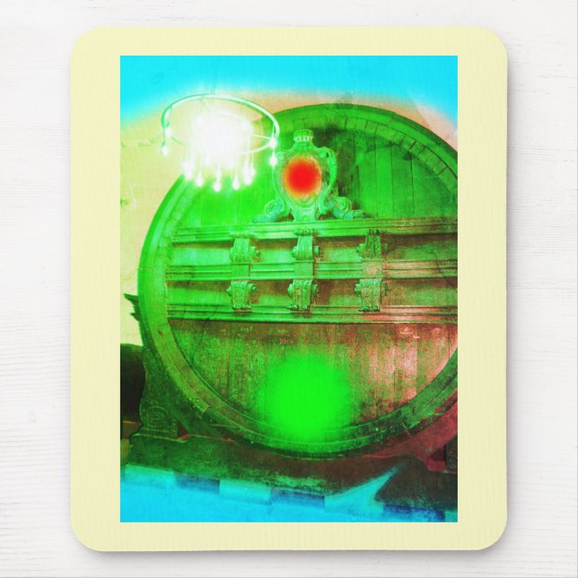 Mysterious vault entrance mouse mat (Front)