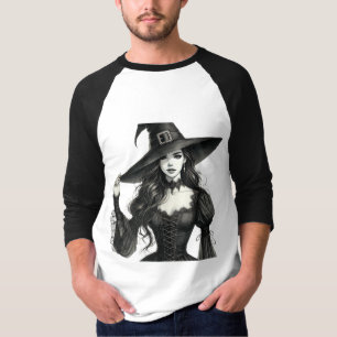Mysterious Witch Graphic Tee