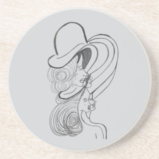 Mysterious Women of Elegance and Sophistication Coaster