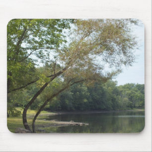 Mysterious Wood Mouse Pad