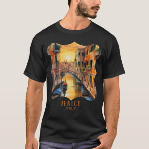Mysteriously beautiful sunset in Venice T-Shirt