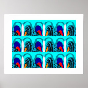 Mystery art poster