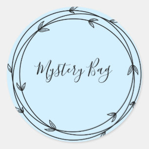 Mystery Bag Surprise Classic Round Sticker