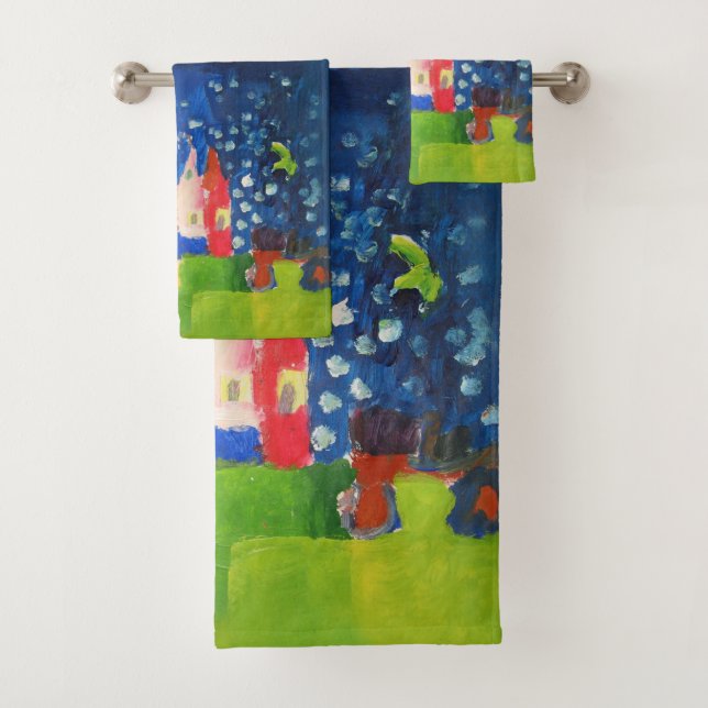 Mystery Castle Bath Towel Set (Insitu)