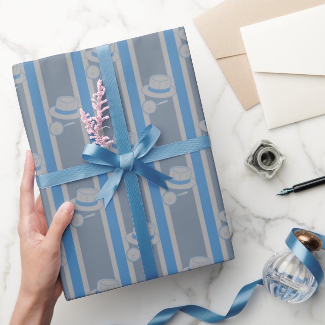 Mystery Crime Solving Evidence Board Detective Wrapping Paper (Gifting)