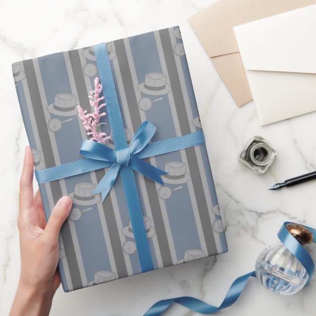 Mystery Crime Solving Evidence Board Detective Wrapping Paper (Gifting)