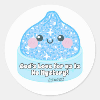 Mystery Dumpling John 3:16 Sticker