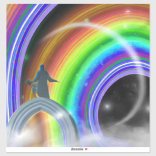 Mystery Figure at the Inter-Dimensional Stargate