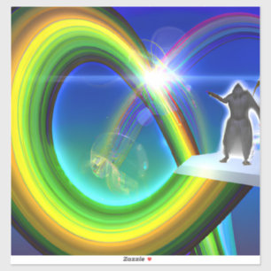 Mystery Figure at the Inter-Dimensional Stargate