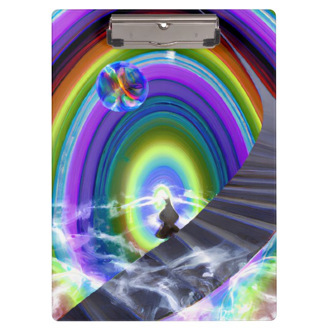 Mystery Figure at the Inter-Dimensional Stargate Clipboard (Front)