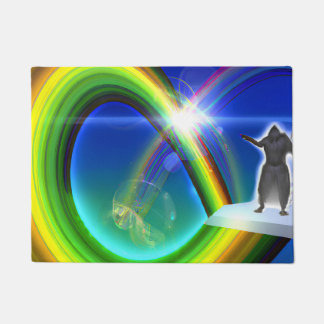Mystery Figure at the Inter-Dimensional Stargate Doormat