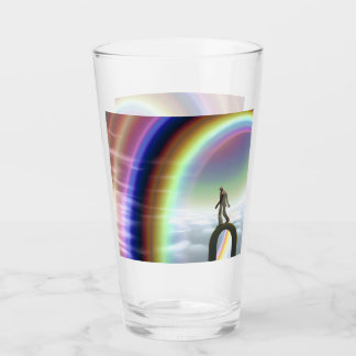 Mystery Figure at the Inter-Dimensional Stargate Glass