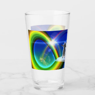Mystery Figure at the Inter-Dimensional Stargate Glass