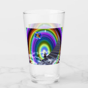 Mystery Figure at the Inter-Dimensional Stargate Glass