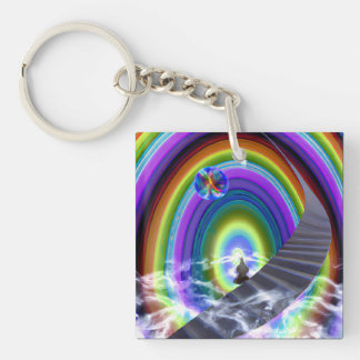 Mystery Figure at the Inter-Dimensional Stargate Key Ring