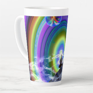 Mystery Figure at the Inter-Dimensional Stargate Latte Mug