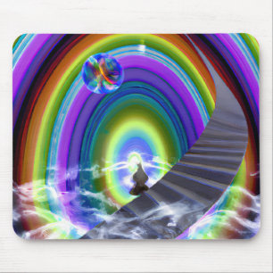 Mystery Figure at the Inter-Dimensional Stargate Mouse Mat