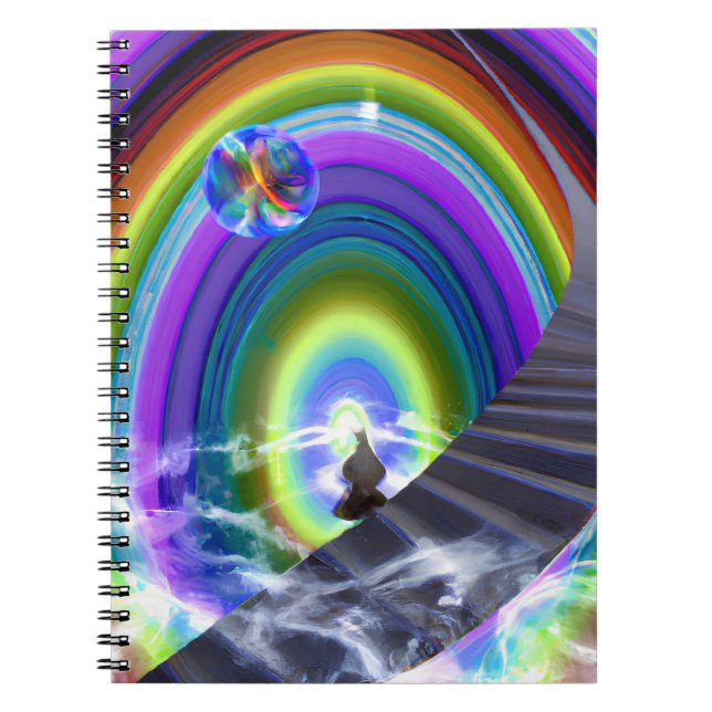 Mystery Figure at the Inter-Dimensional Stargate Notebook (Front)