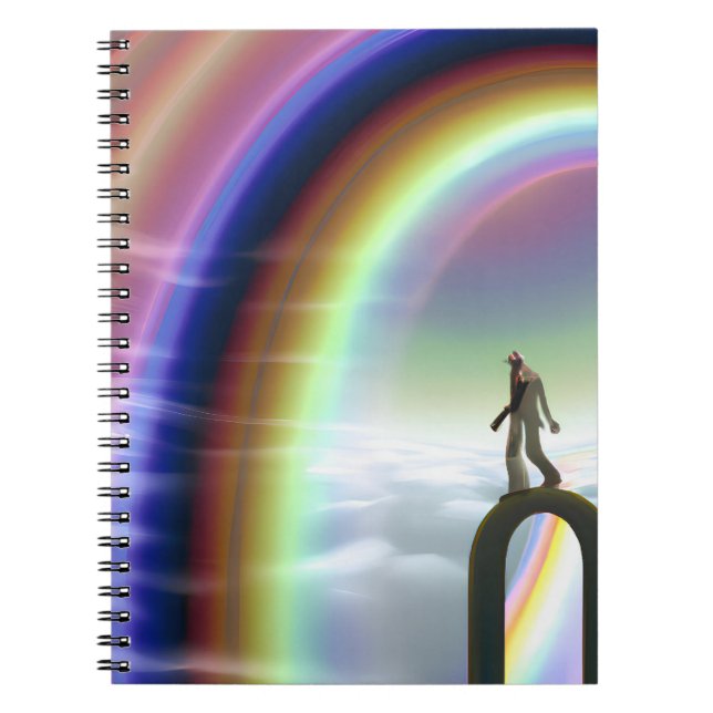 Mystery Figure at the Inter-Dimensional Stargate Notebook (Front)