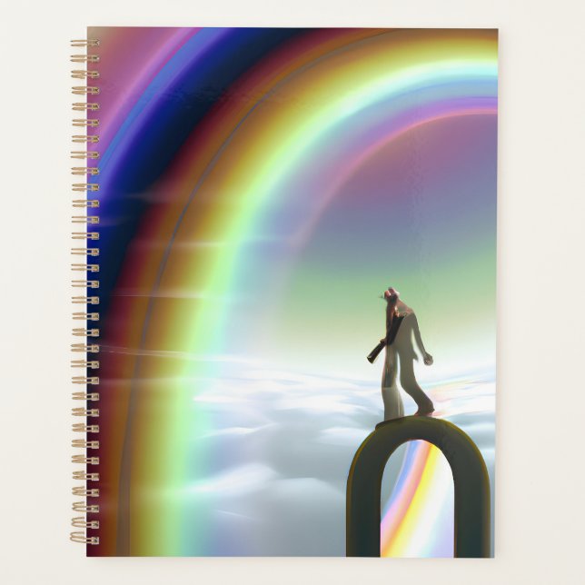 Mystery Figure at the Inter-Dimensional Stargate Planner (Front)