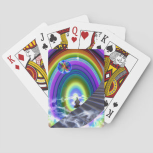 Mystery Figure at the Inter-Dimensional Stargate Playing Cards