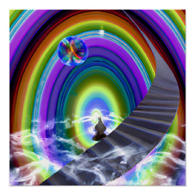 Mystery Figure at the Inter-Dimensional Stargate Poster (Front)