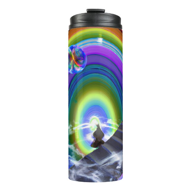 Mystery Figure at the Inter-Dimensional Stargate Thermal Tumbler (Front)