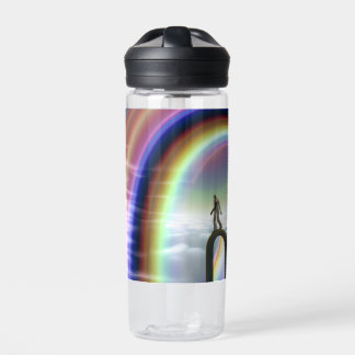 Mystery Figure at the Inter-Dimensional Stargate Water Bottle