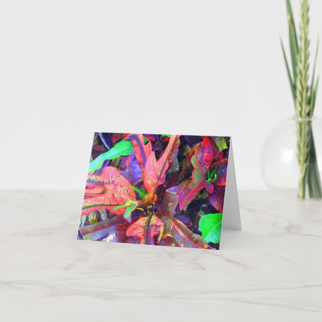 Mystery Foliage Note Cards - G (Front)