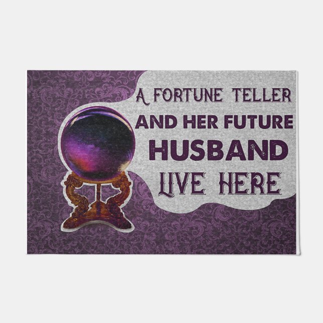 Mystery Fortune Teller Customised Doormat (Front)