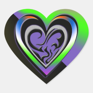 Mystery Heart Sticker