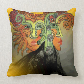 Mystery Hour Town Pillow