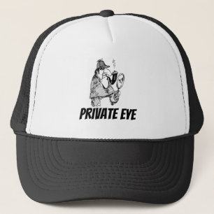 Mystery Investigation, Private Eye,edit text Trucker Hat
