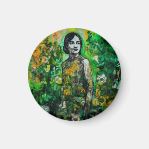 Mystery Lady Magnet