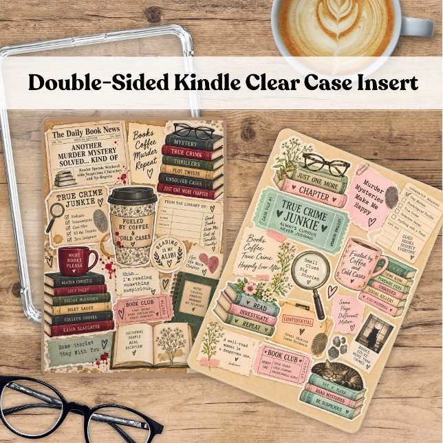Mystery Lover Kindle Double Sided Insert Card (Creator Uploaded)