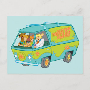 Mystery Machine Fright Postcard