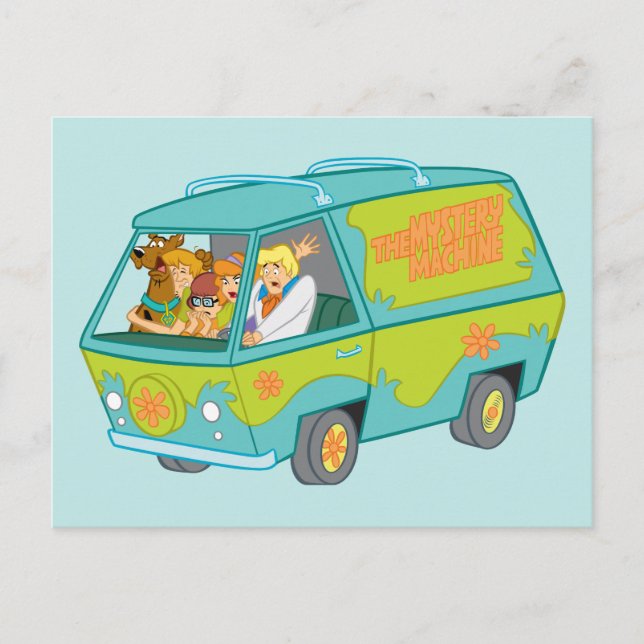 Mystery Machine Fright Postcard (Front)