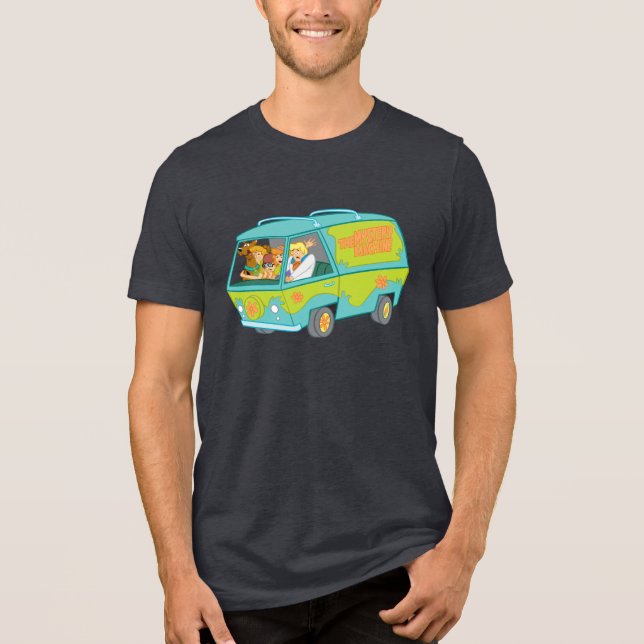 Mystery Machine Fright Tri-Blend Shirt (Front)