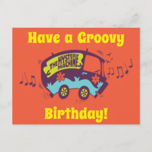 Mystery Machine "If The Van's Rockin'..." Postcard